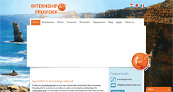 Desktop Screenshot of internshipprovider.com